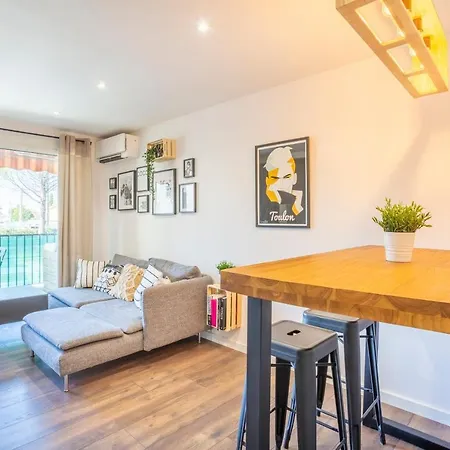 Appartement L'app'art -moderne&cosy -pradet Centre&proche Des Plages Le Pradet